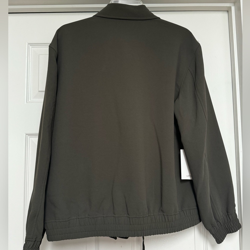 Aritzia Wilfred Green Bomber Jacket - Picture 2 of 4